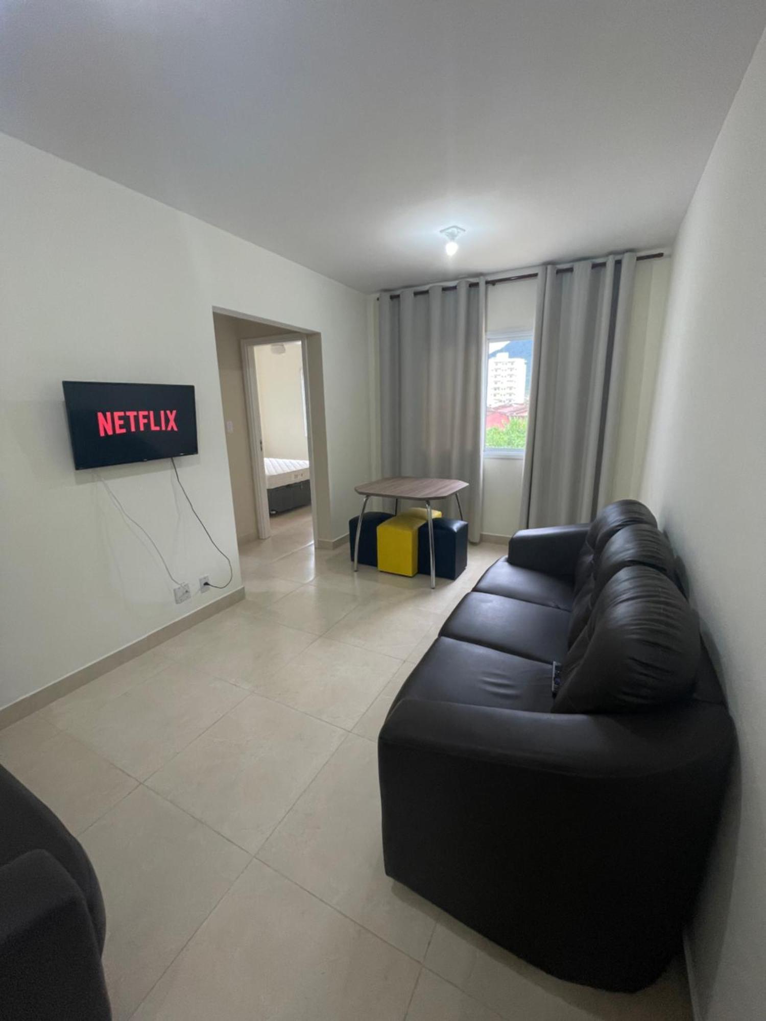 Apartamento Pratico A 850 Metros Da Praia Da Martim De Sa カラグァタトゥバ エクステリア 写真